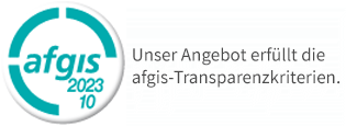 Logo der Organisation afgis-Transparenzkriterien
